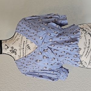 Nicole Miller - Ruched SILK blend blouse